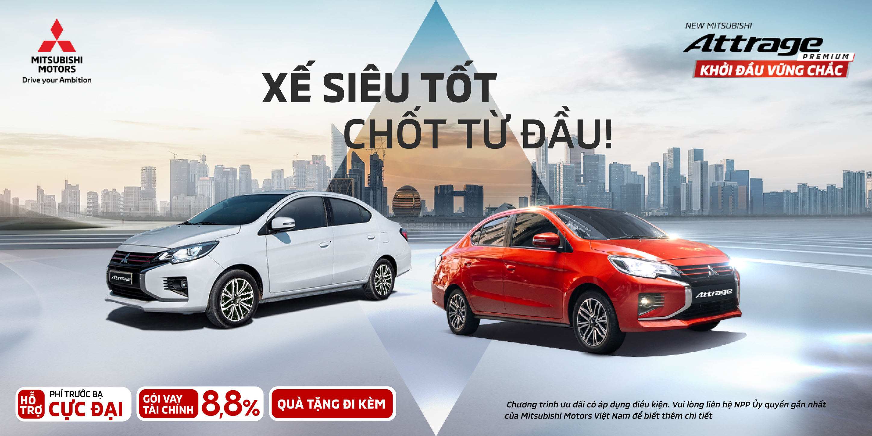 Đánh giá Attrage – Xe sedan tiết kiệm nhiên liệu và an toàn | Mitsubishi Bình Phước